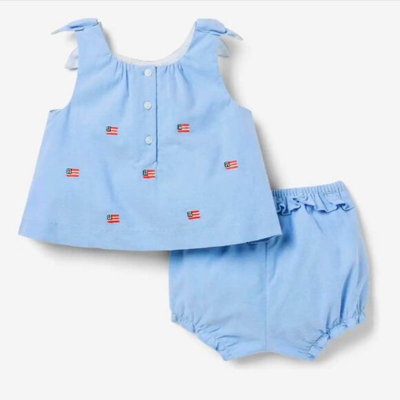 NWT Janie and Jack Baby Flag Set - Picture 2 of 5